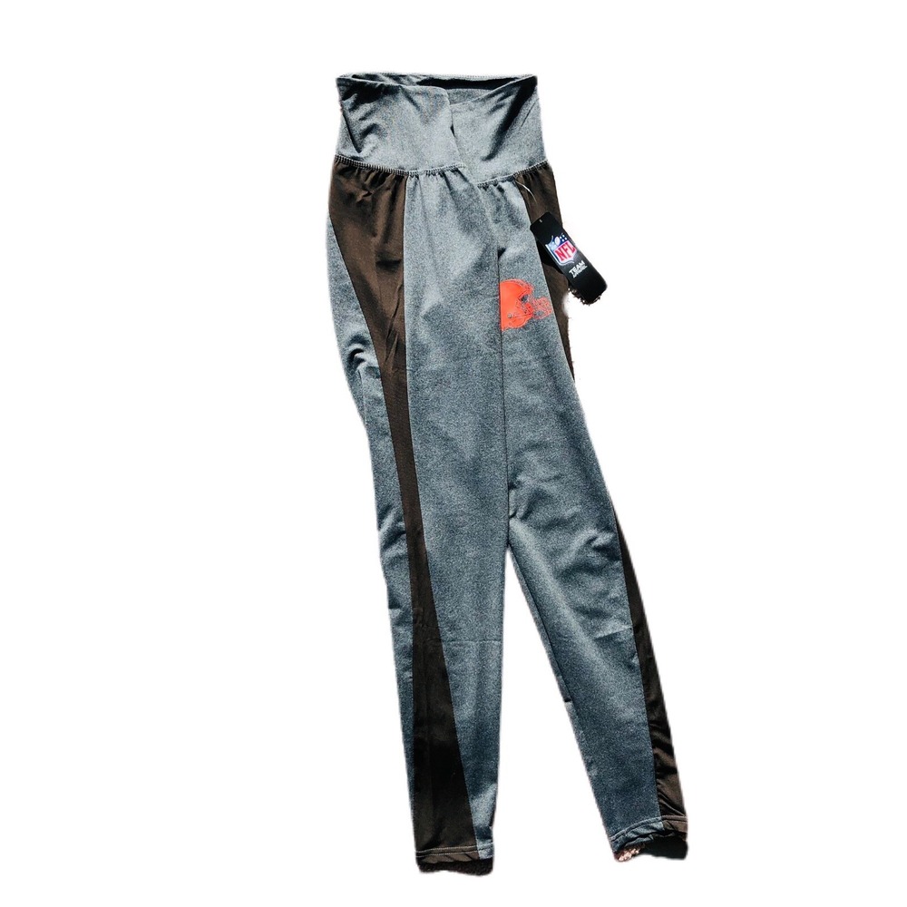 Women's Cleveland Browns NFL Charcoal Leggings Size‎ Small NWT
